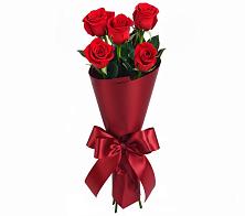 Букет 5 Красных роз Эдлесс Лав #REPLACE_PRED# Подгорной Краснодарского края