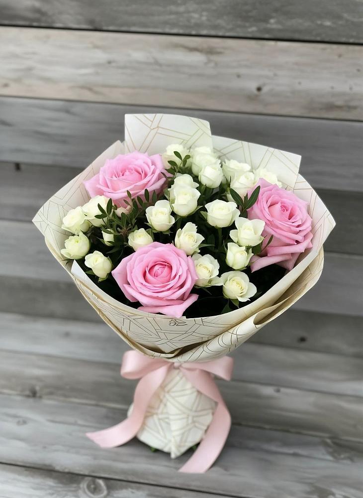 Букет цветов из: Розы в Подгорной Краснодарского края