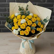 Букет цветов из:  Розы #REPLACE_PRED# Подгорной Краснодарского края