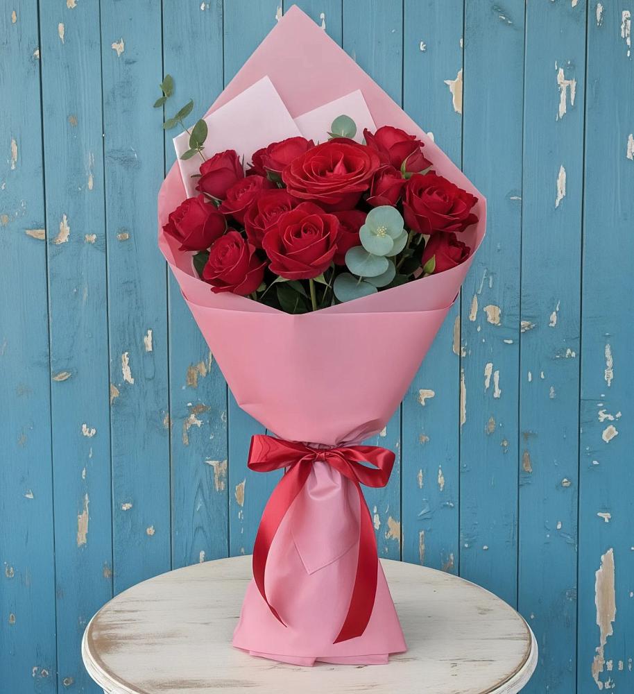 Букет цветов из: Розы в Подгорной Краснодарского края