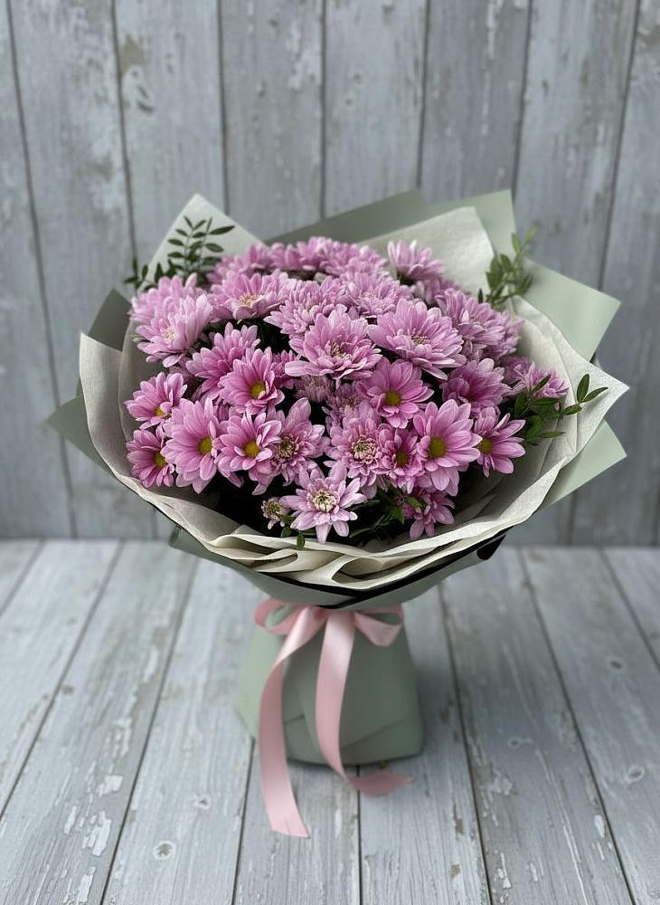 Букет цветов из: Хризантемы в Подгорной Краснодарского края