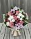 Букет цветов из: Альстромерии, Гвоздики, Розы и Хризантемы в Подгорной Краснодарского края