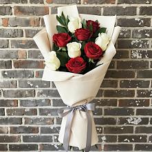 Букет цветов из:  Розы в Подгорной Краснодарского края