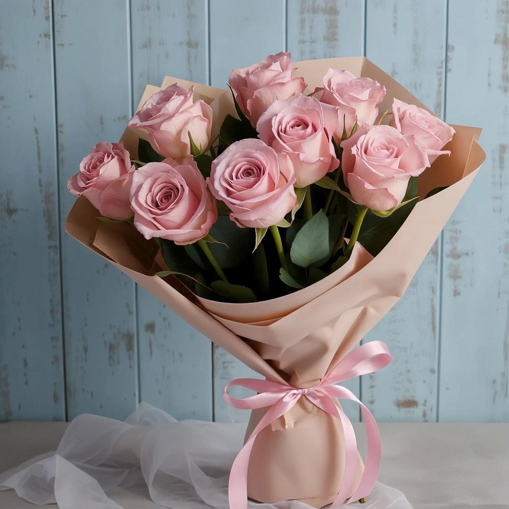 Букет цветов из: Розы в Подгорной Краснодарского края