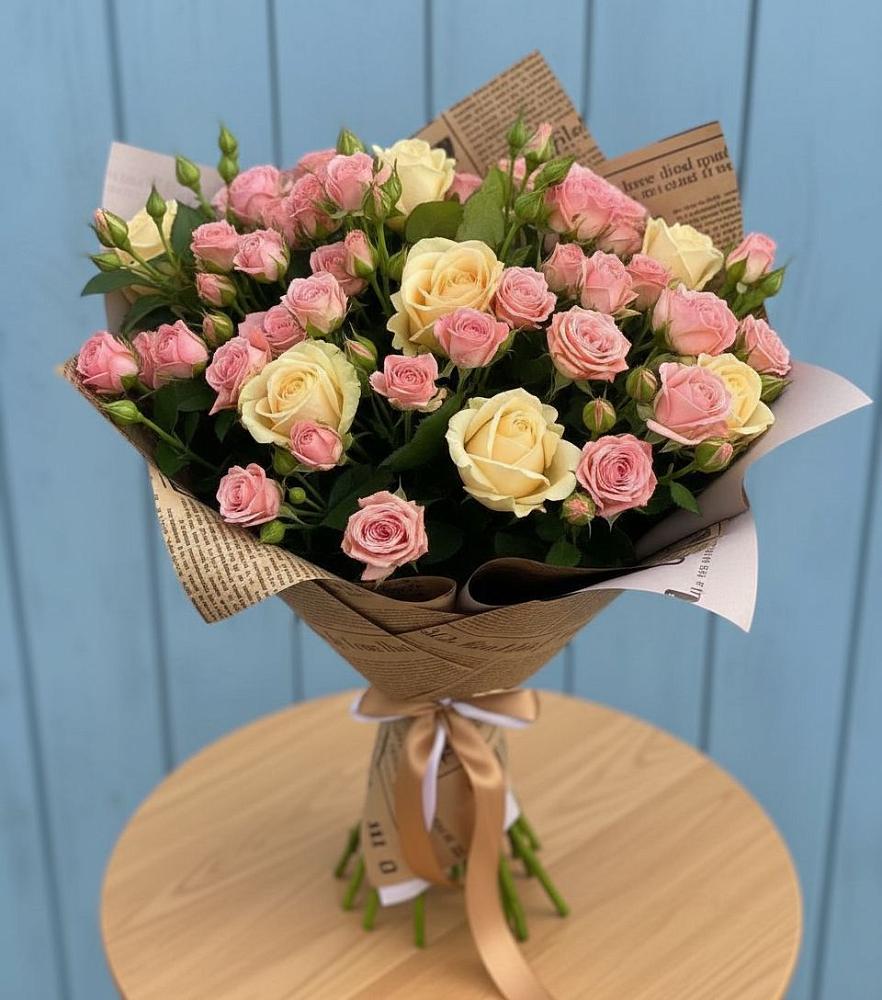 Букет цветов из: Розы в Подгорной Краснодарского края