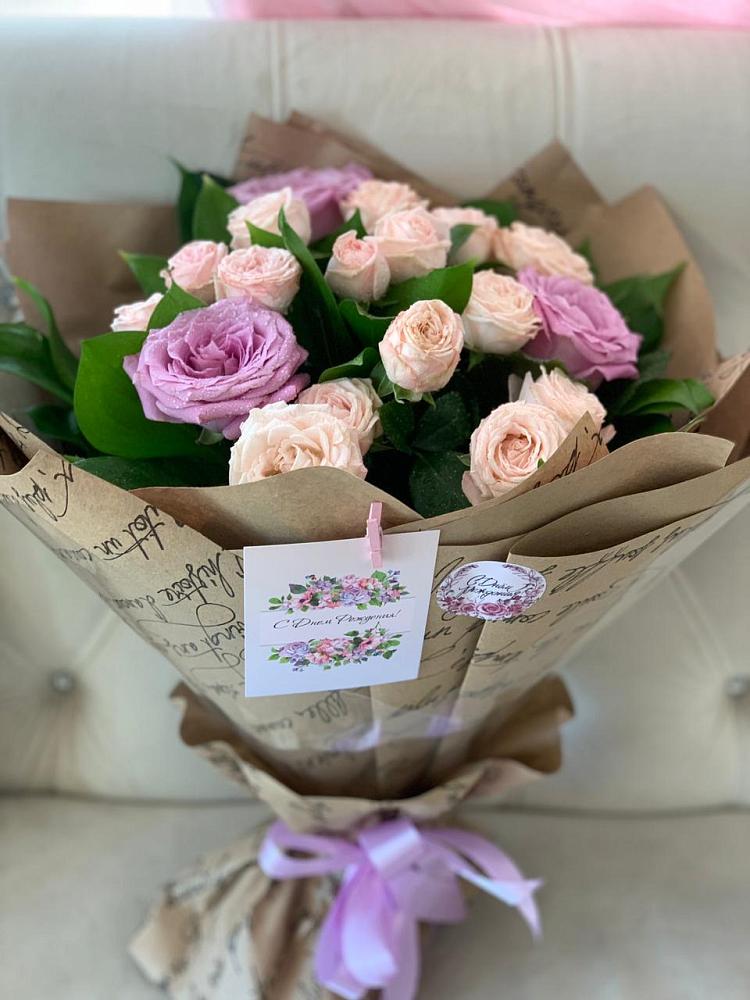 Букет цветов из: Розы в Подгорной Краснодарского края