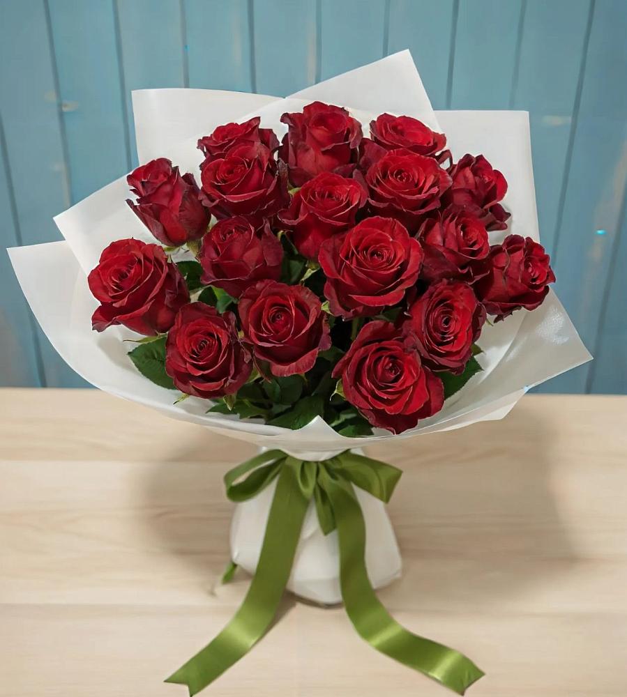 Букет Красные розы в Подгорной Краснодарского края
