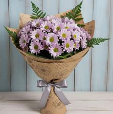 Букет цветов из:  Хризантемы в Подгорной Краснодарского края