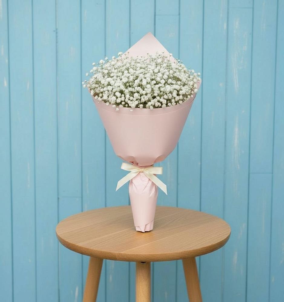 Букет цветов из: Гипсофила в Подгорной Краснодарского края