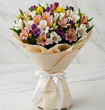 Букет цветов из:  Альстромерии #REPLACE_PRED# Подгорной Краснодарского края