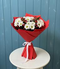 Букет цветов из:  Хризантемы #REPLACE_PRED# Подгорной Краснодарского края
