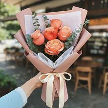 Букет цветов из:  Розы в Подгорной Краснодарского края