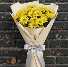 Букет цветов из:  Хризантемы в Подгорной Краснодарского края