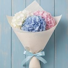 Букет цветов из:  Гортензия в Подгорной Краснодарского края