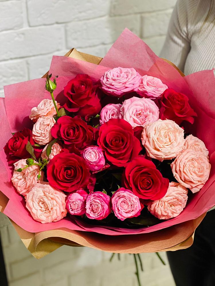 Букет цветов из: Розы в Подгорной Краснодарского края