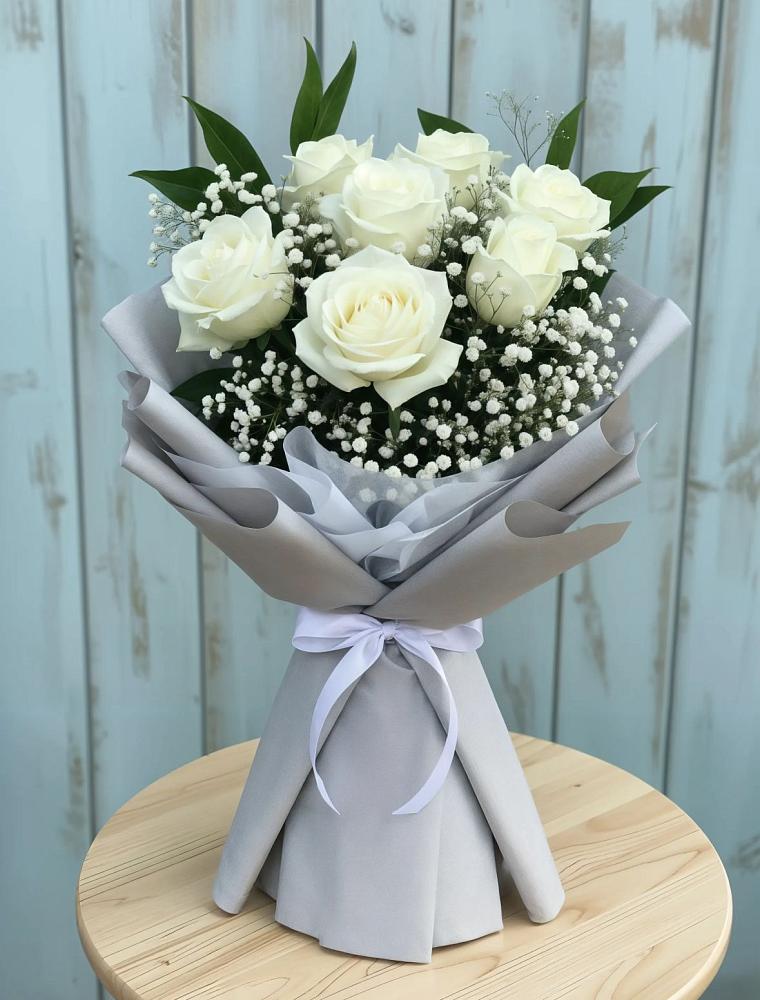 Букет цветов из: Розы в Подгорной Краснодарского края