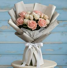 Букет цветов из:  Розы #REPLACE_PRED# Подгорной Краснодарского края
