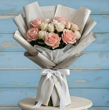 Букет цветов из:  Розы в Подгорной Краснодарского края