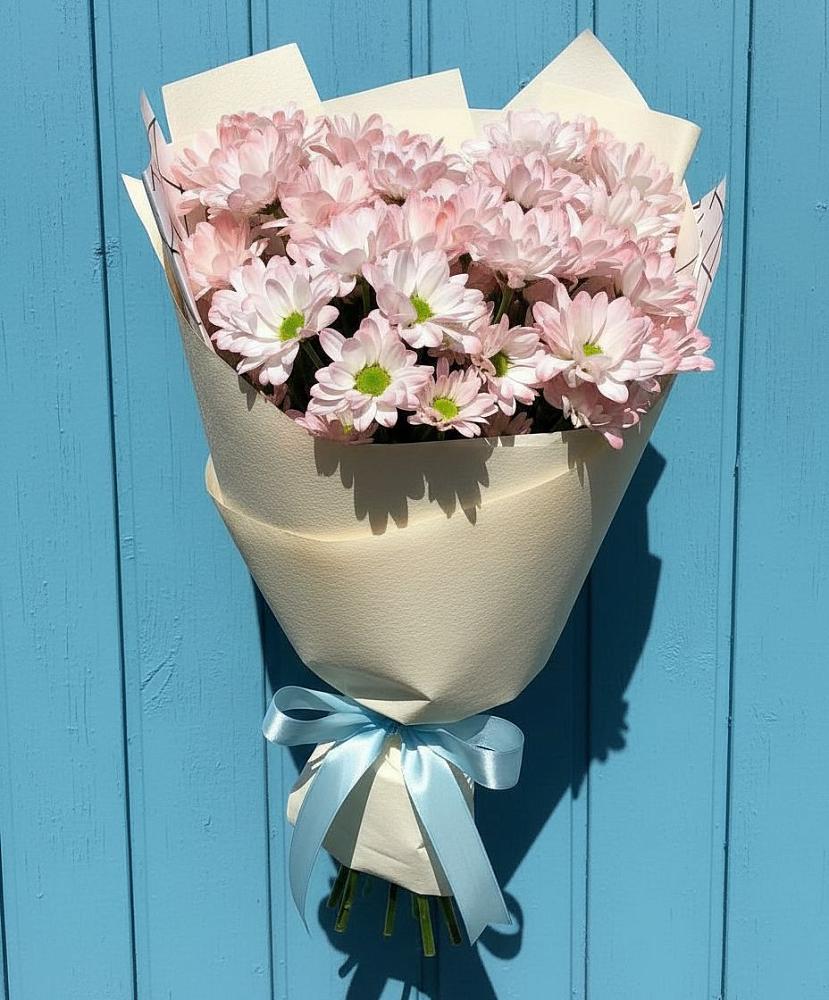 Букет цветов из: Хризантемы в Подгорной Краснодарского края