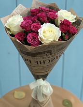 Букет цветов из:  Розы в Подгорной Краснодарского края