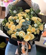 Букет цветов из:  Розы и Лизиантусы #REPLACE_PRED# Подгорной Краснодарского края
