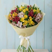 Букет цветов из:  Альстромерии в Подгорной Краснодарского края