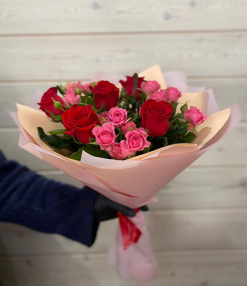 Букет цветов из: Розы в Подгорной Краснодарского края