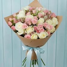 Букет цветов из:  Розы в Подгорной Краснодарского края